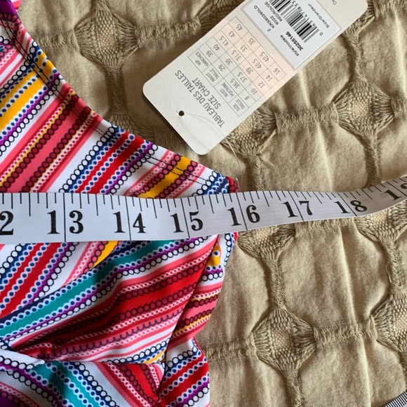 Colorful Striped Swimsuit - Picture 10 of 10